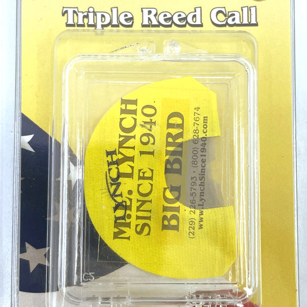 M.L LYNCH Triple Reed Turkey Mouth Call