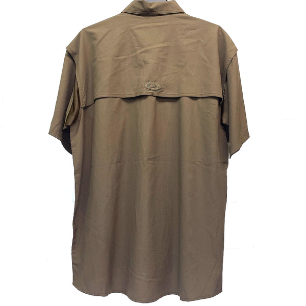 Drake Flyweight Wingshooter Olive S/S Button Up